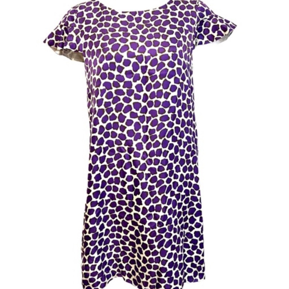 Kate Spade NWT Uma dress size 2 look for the silver lining silk